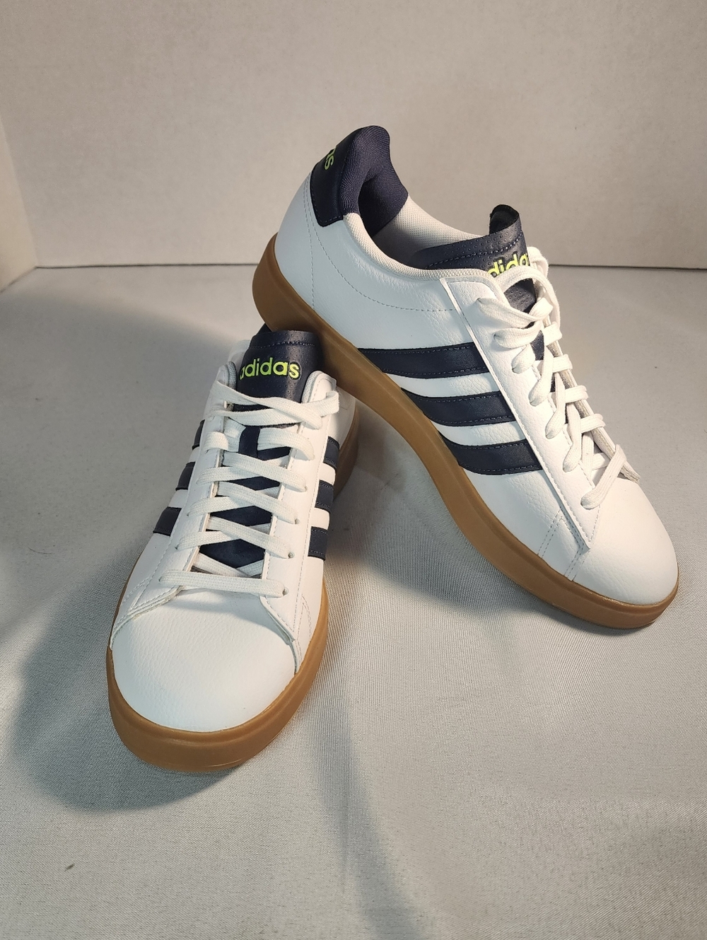 Adidas Originals Grand Court 2.0 Footwear White/Shadow Navy/Gum Size Men's 9